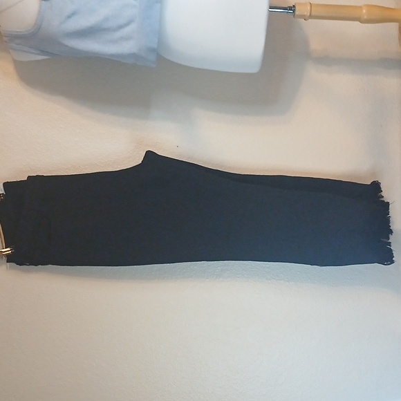 NEW! TAGS! Glitzy Girlz boutique fringed straight leg size 18 - Picture 8 of 9